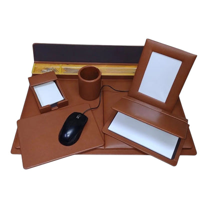 JUEGO DE ESCRITORIO PIEL MIEL N.9