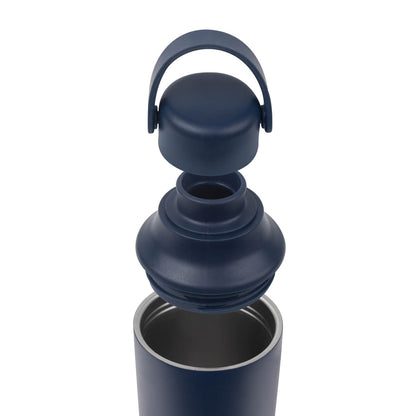 SET TERMO DACIO AZUL MARINO (TMPS 258 AM) - Set ejecutivo con opción de grabado láser - Casa Ortiz