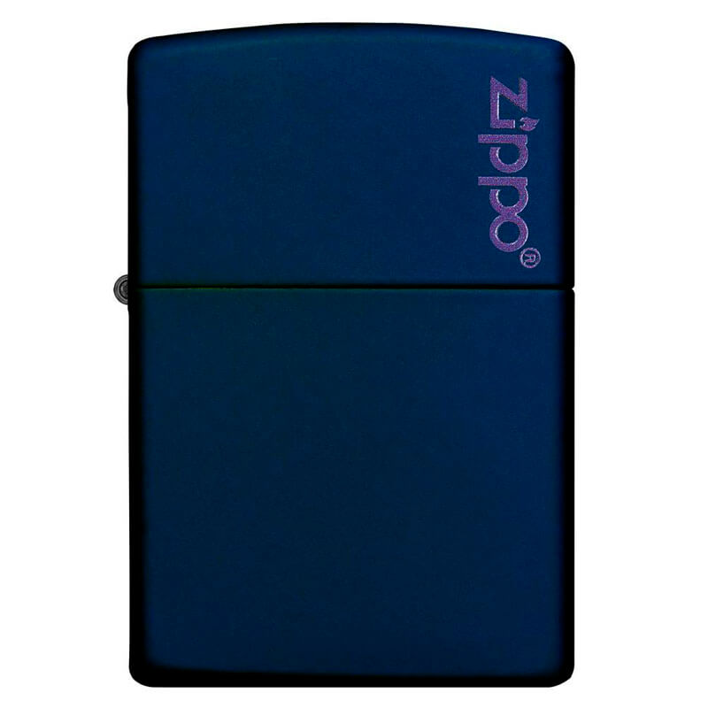 ZIPPO AZUL MATTE CON LOGO (239ZL)