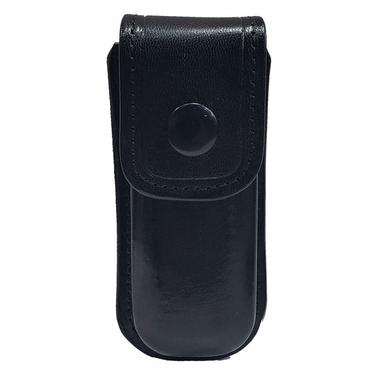 FUNDA PARA NAVAJA GRANDE PIEL NEGRO