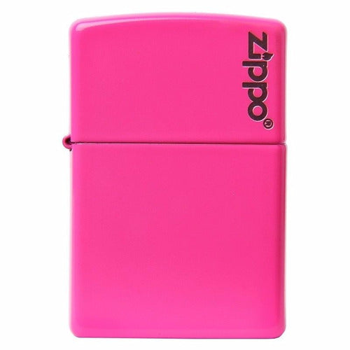 ZIPPO ROSA NEON CON LOGO (28886ZL)