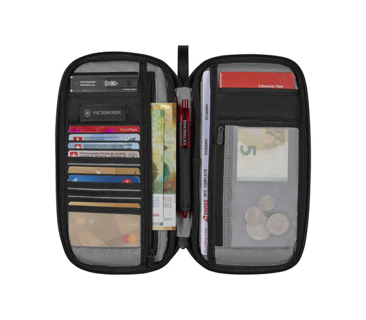 TA 5.0 TRAVEL ORGANIZER WITH RFID PROTECTION RED (610598)