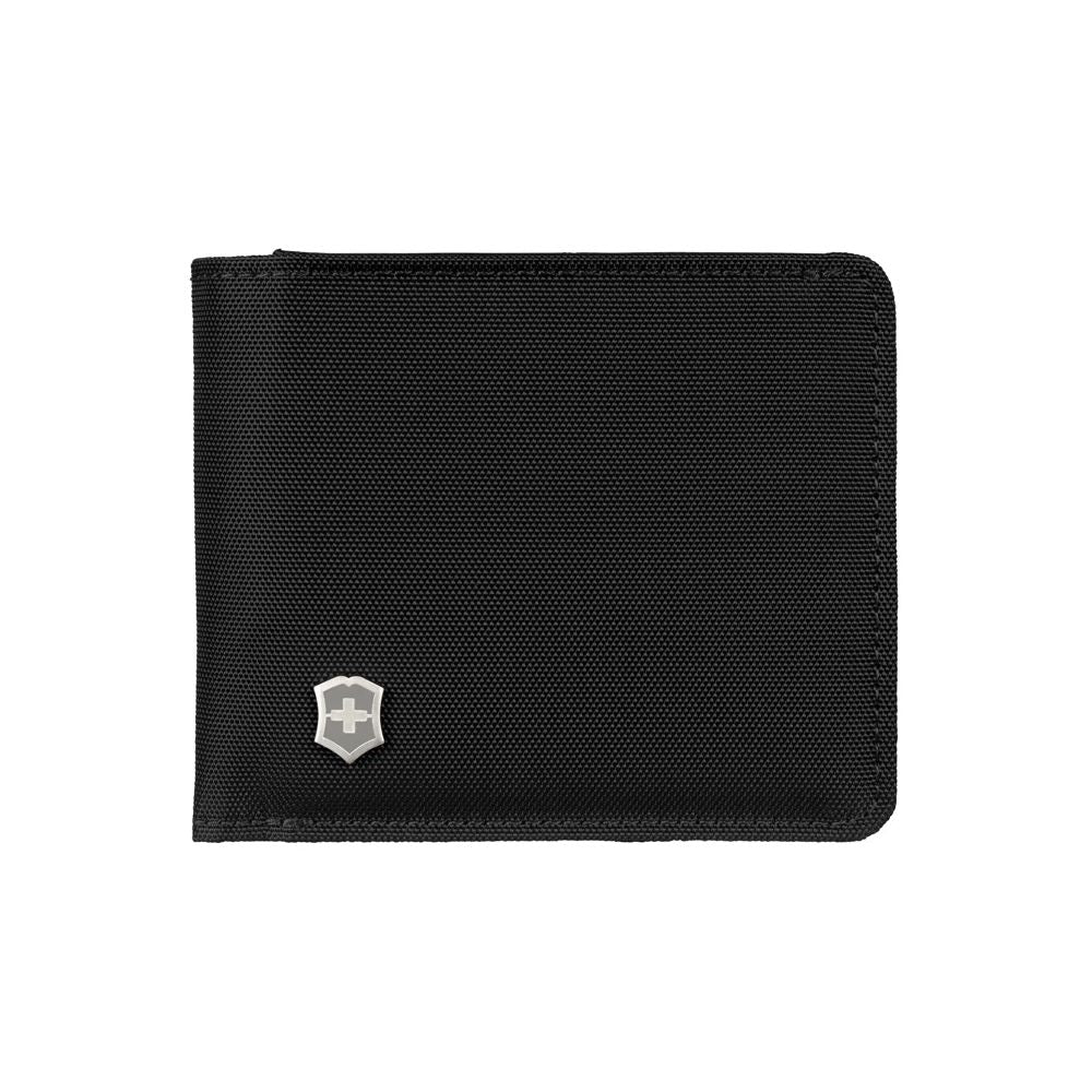 BI-FOLD WALLET WITH COIN POCKET BLACK (611971)