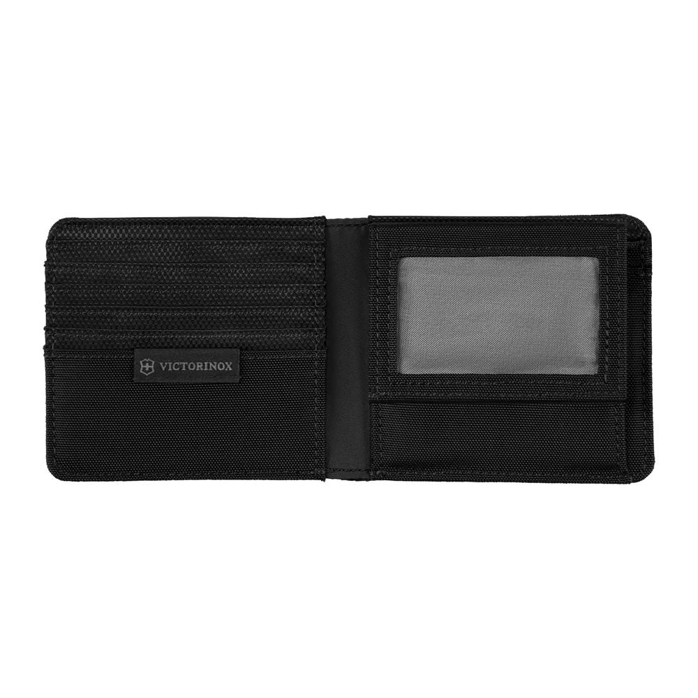 BI-FOLD WALLET WITH COIN POCKET BLACK (611971)