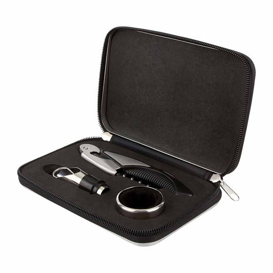 SET DE VINO ARENI PLATA (BAR 003 S)