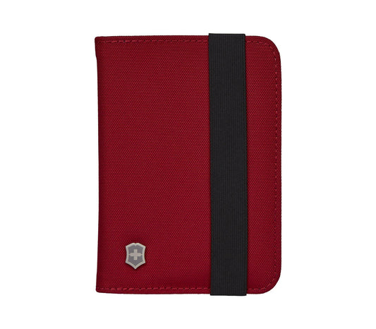 TA 5.0 PASSPORT HOLDER WITH RFID PROTECTION RED (610607)