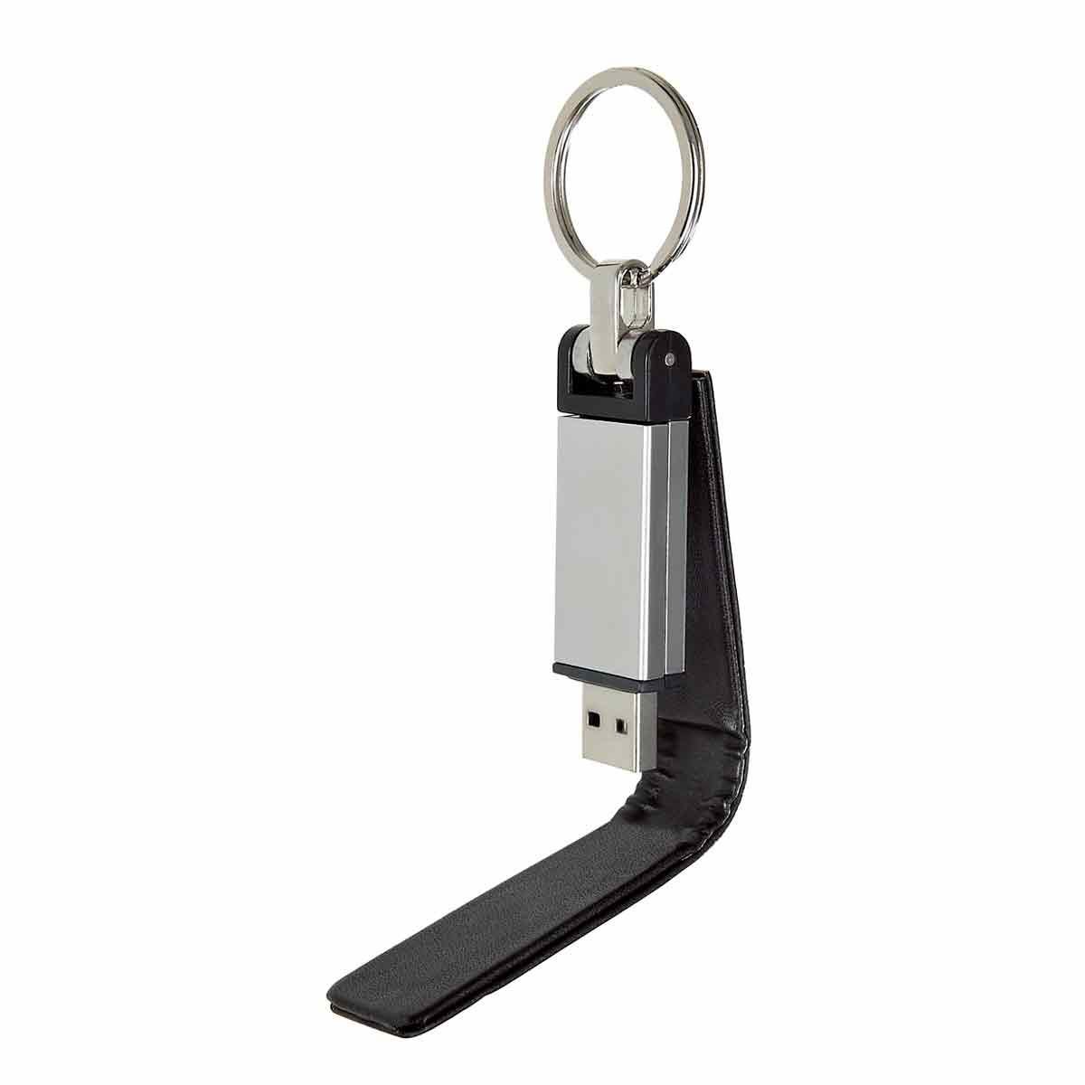 USB BYTE 8 GB LLAVERO CURPIEL (USB 030 N)