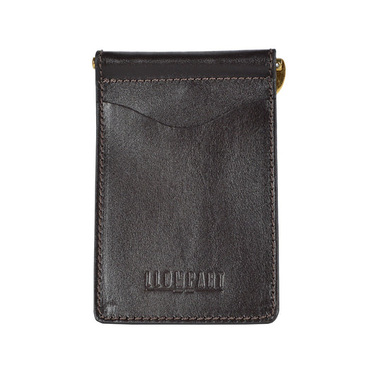 CARTERA CON CLIP CAFE (LL225)