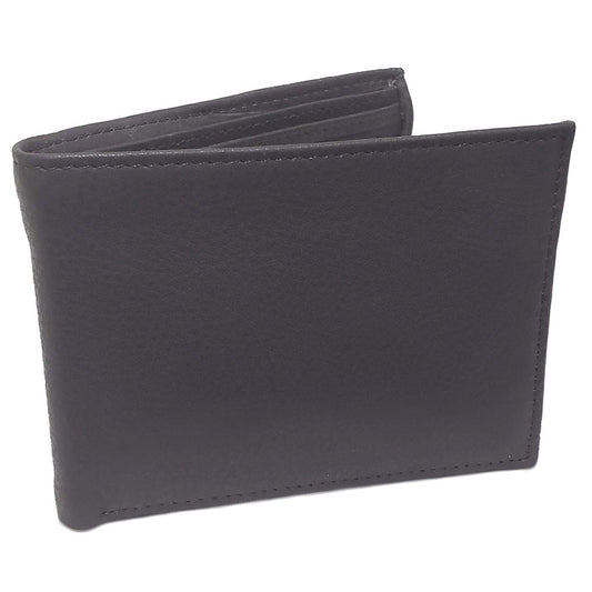 BILLETERA PERRY ELLIS CLASICA CON SOLAPA EN PIEL CAFE (L77-0071-2) DESCONTINUADO