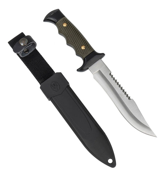 CUCHILLO MOUNTAIN SIERRA MANGO VERDE 16 CM - 5161 (500542)