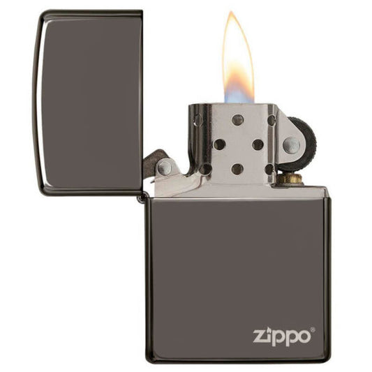 ZIPPO BLACK ICE CON LOGO (150ZL)