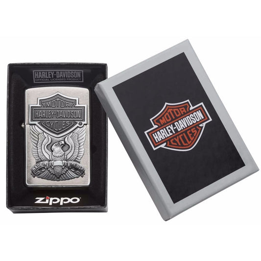 ZIPPO HARLEY DAVIDSON LOGO 3D MADE IN USA (200HD H284)