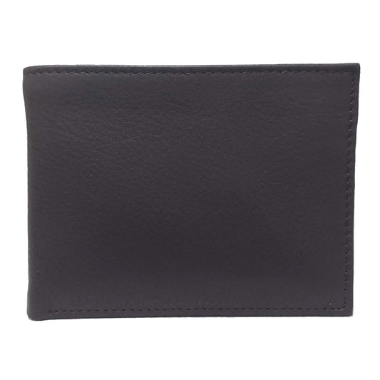 BILLETERA PERRY ELLIS CLASICA CON SOLAPA EN PIEL CAFE (L77-0071-2) DESCONTINUADO