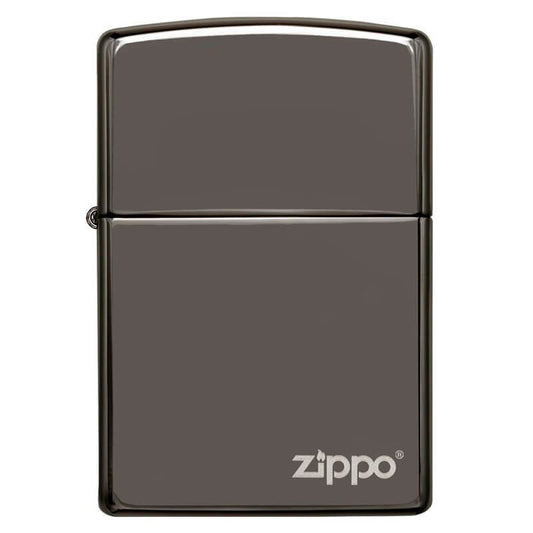 ZIPPO BLACK ICE CON LOGO (150ZL)
