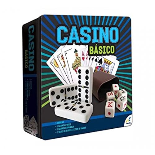 CASINO BASICO ESTUCHE METALICO (D-587)