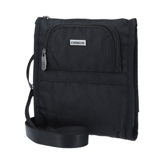 BOLSO PARA CABALLERO NEGRO CHENSON (CH63336-3)