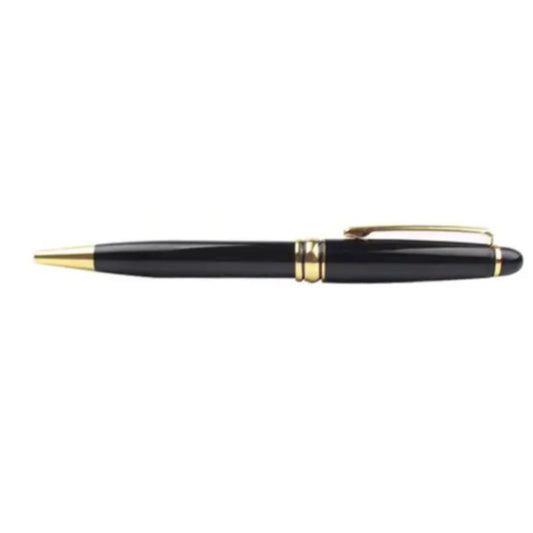 BOLIGRAFO NEGRO LACA C/DORADO (SOB-3001)