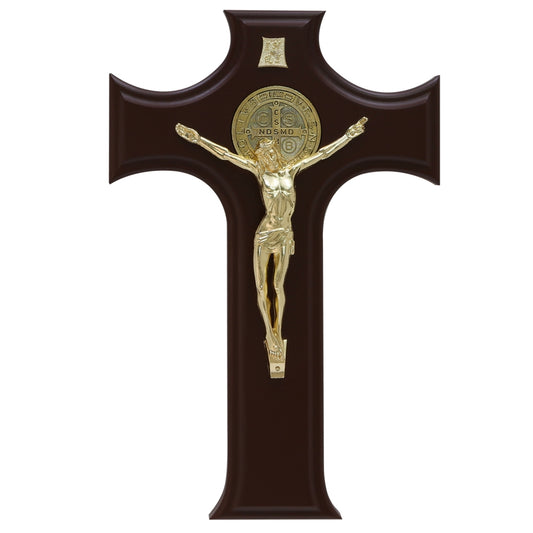 CRUZ SAN BENITO #16 CON MADERA DORADO (16SBD)