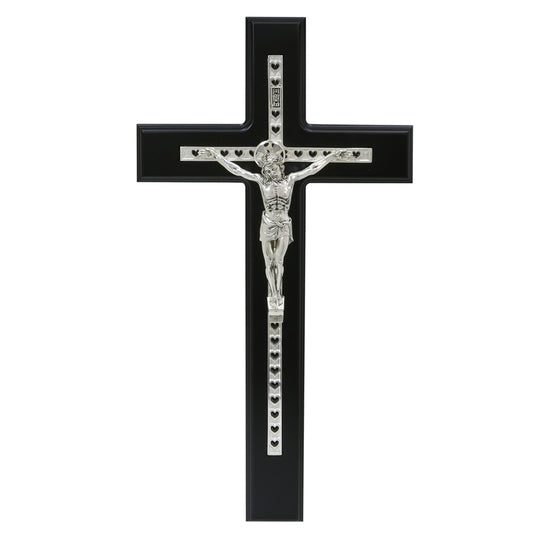 CRISTO NUM. 25 SOLERA CORAZONES PLATA 51*27.5 CM (25SC-P)