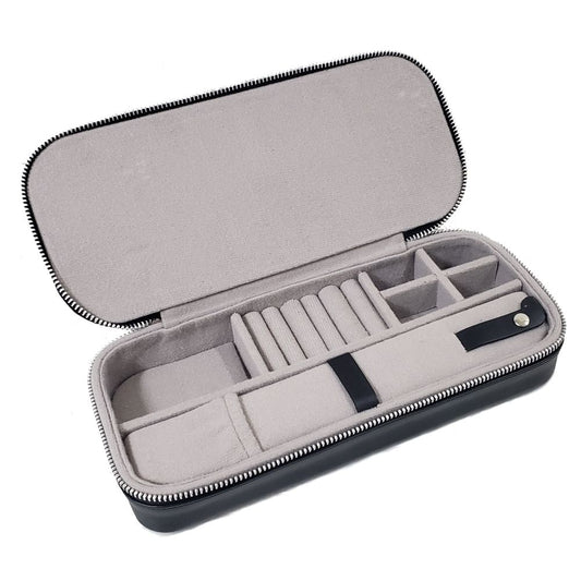 ALHAJERO COLLAR PIEL NEGRO (704)