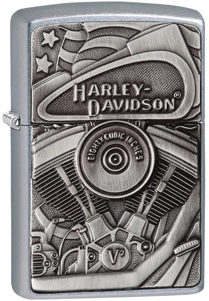 ZIPPO HARLEY DAVISON MOTOR FLAG