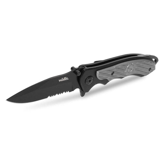 NAVAJA BLOQUEO TIMON HOJA NEG 7.5CM L-S (K900312)